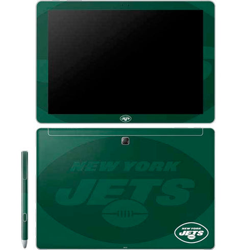 NFL New York Jets Double Vision Galaxy Book 12in Skin